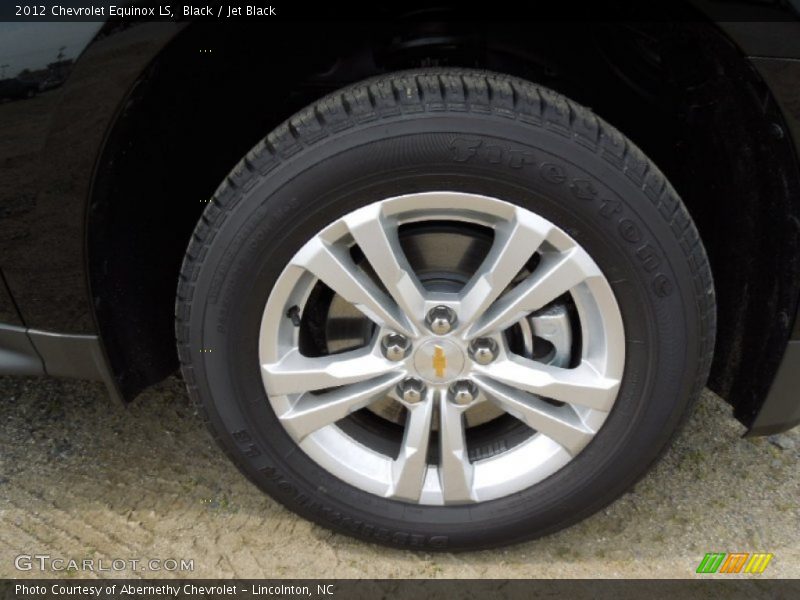 Black / Jet Black 2012 Chevrolet Equinox LS