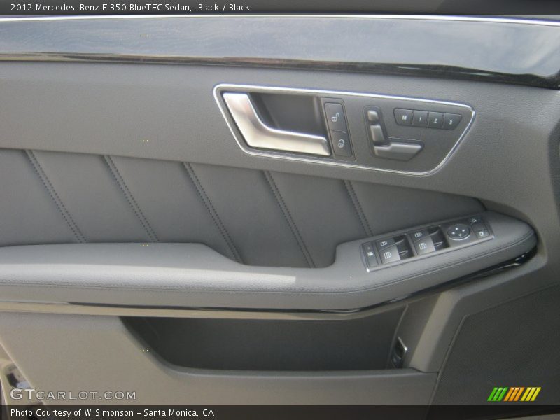 Black / Black 2012 Mercedes-Benz E 350 BlueTEC Sedan