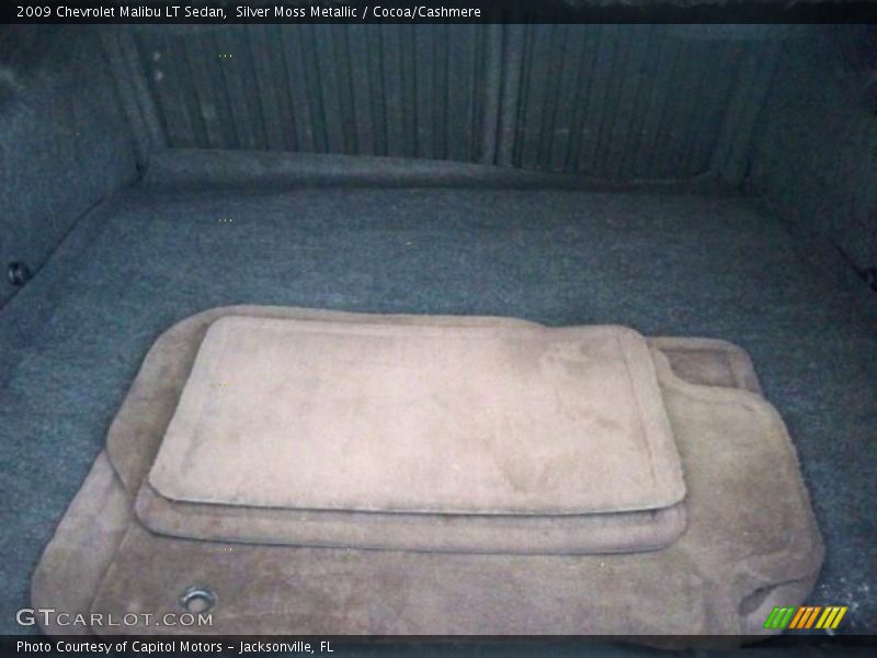 Silver Moss Metallic / Cocoa/Cashmere 2009 Chevrolet Malibu LT Sedan