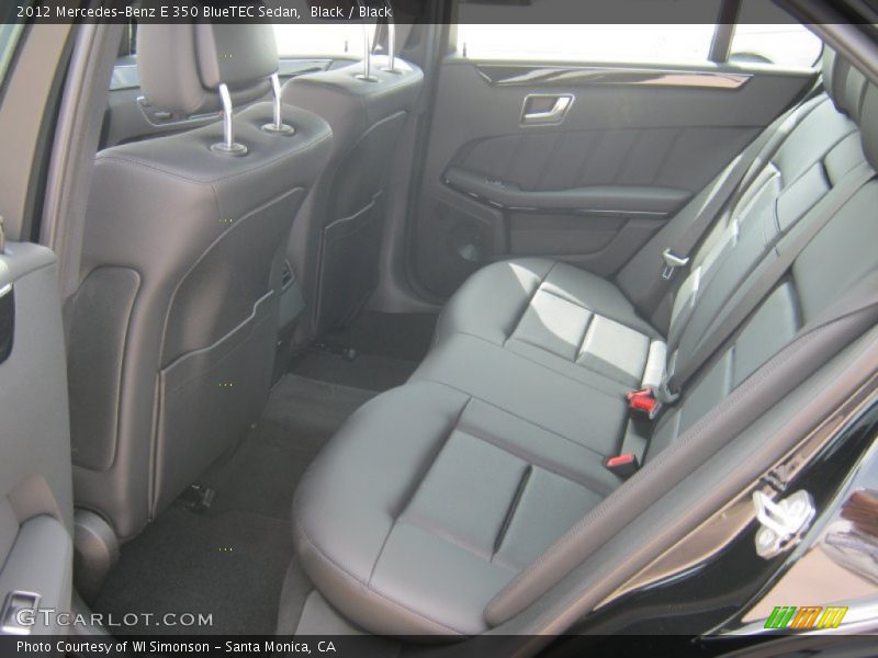 Black / Black 2012 Mercedes-Benz E 350 BlueTEC Sedan