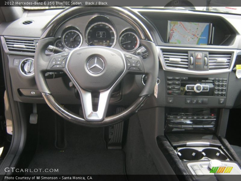 Black / Black 2012 Mercedes-Benz E 350 BlueTEC Sedan