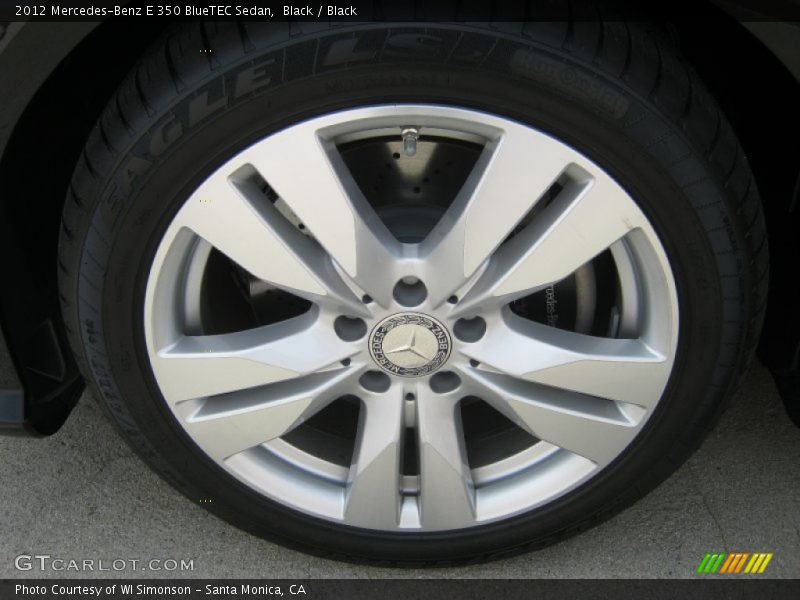 Black / Black 2012 Mercedes-Benz E 350 BlueTEC Sedan