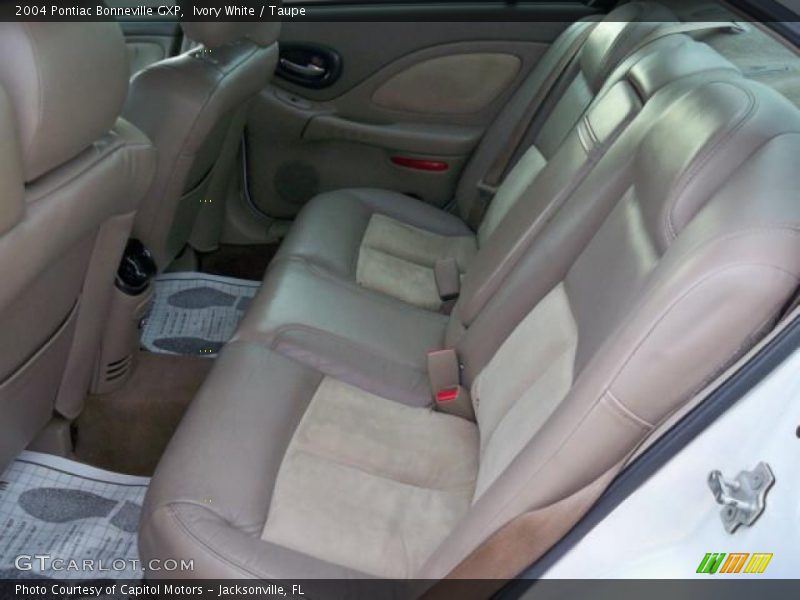 Ivory White / Taupe 2004 Pontiac Bonneville GXP