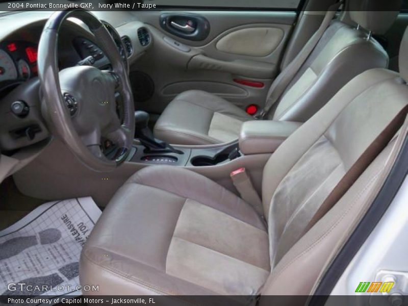 Ivory White / Taupe 2004 Pontiac Bonneville GXP