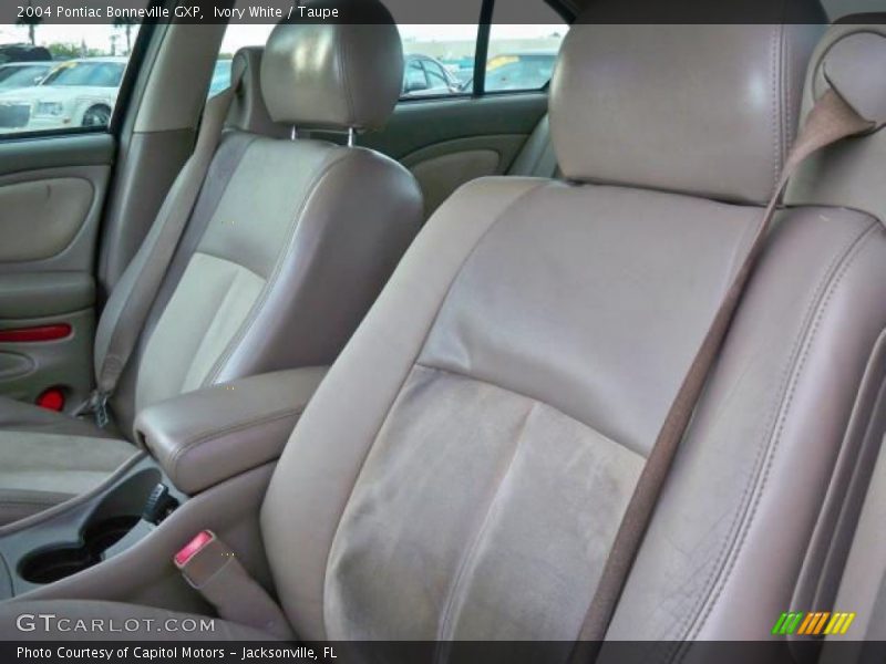 Ivory White / Taupe 2004 Pontiac Bonneville GXP