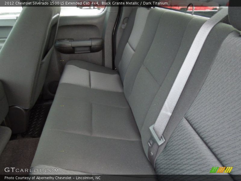 Black Granite Metallic / Dark Titanium 2012 Chevrolet Silverado 1500 LS Extended Cab 4x4