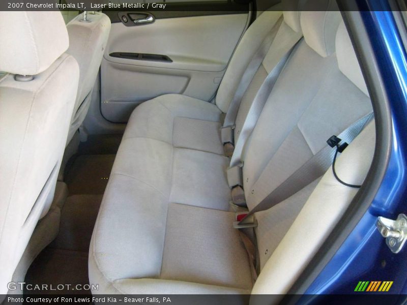 Laser Blue Metallic / Gray 2007 Chevrolet Impala LT