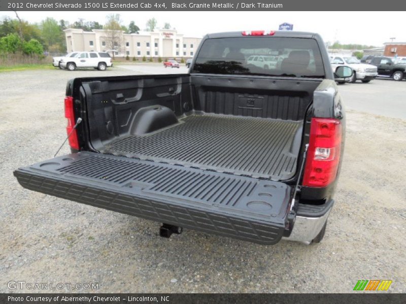 Black Granite Metallic / Dark Titanium 2012 Chevrolet Silverado 1500 LS Extended Cab 4x4