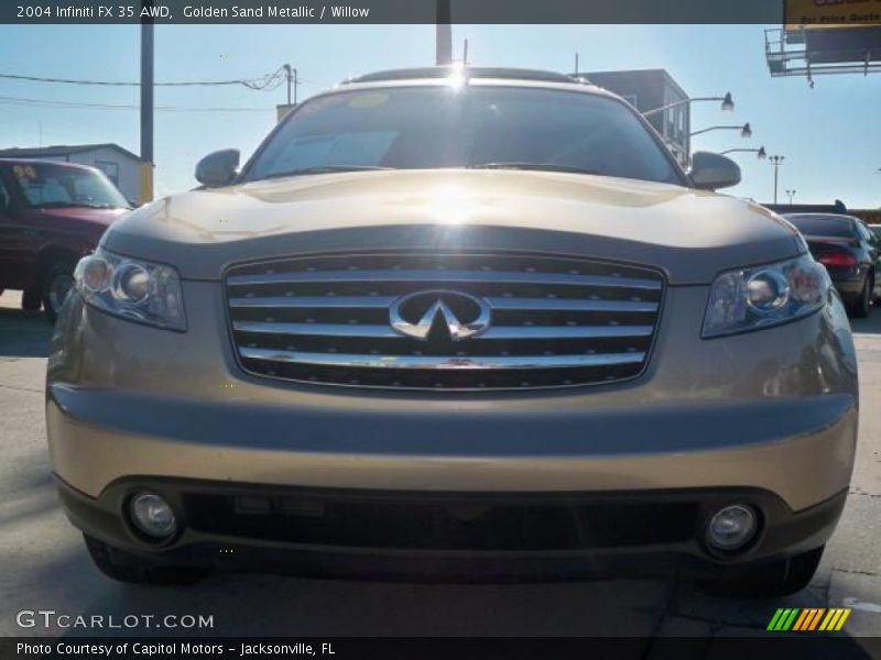 Golden Sand Metallic / Willow 2004 Infiniti FX 35 AWD
