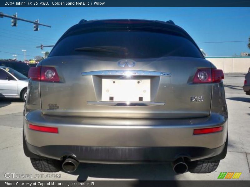 Golden Sand Metallic / Willow 2004 Infiniti FX 35 AWD