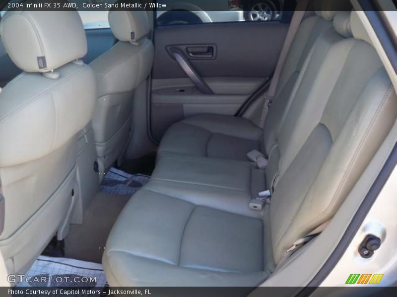 Golden Sand Metallic / Willow 2004 Infiniti FX 35 AWD