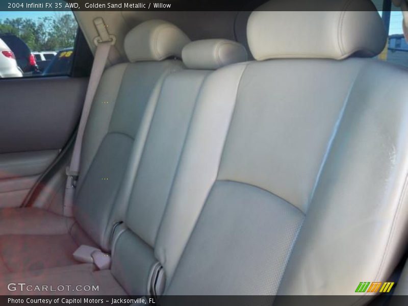Golden Sand Metallic / Willow 2004 Infiniti FX 35 AWD