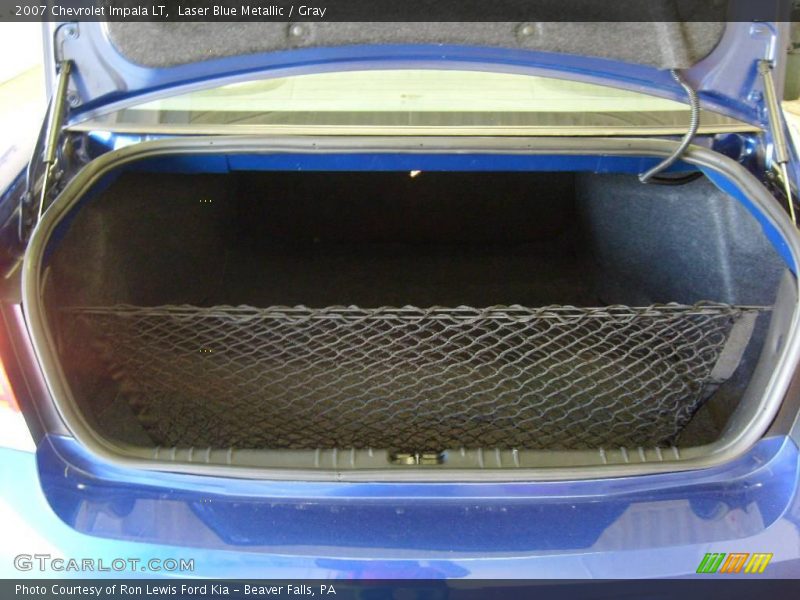 Laser Blue Metallic / Gray 2007 Chevrolet Impala LT