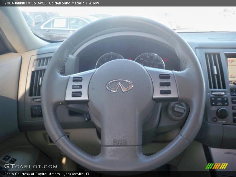 Golden Sand Metallic / Willow 2004 Infiniti FX 35 AWD