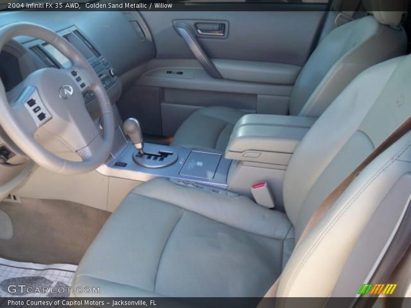 Golden Sand Metallic / Willow 2004 Infiniti FX 35 AWD