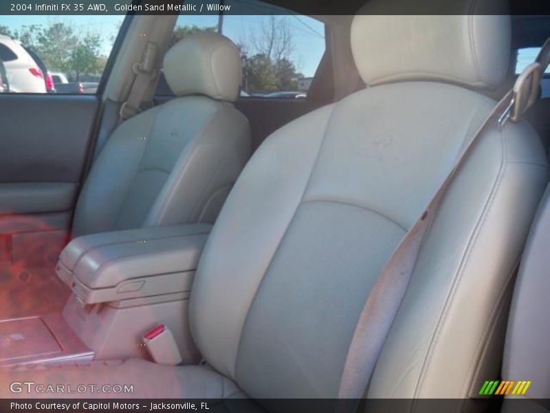 Golden Sand Metallic / Willow 2004 Infiniti FX 35 AWD