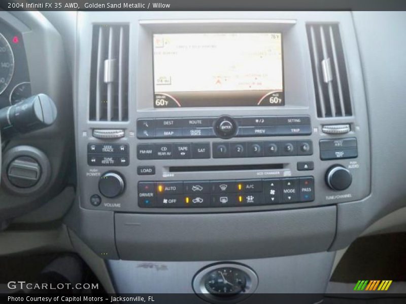 Golden Sand Metallic / Willow 2004 Infiniti FX 35 AWD