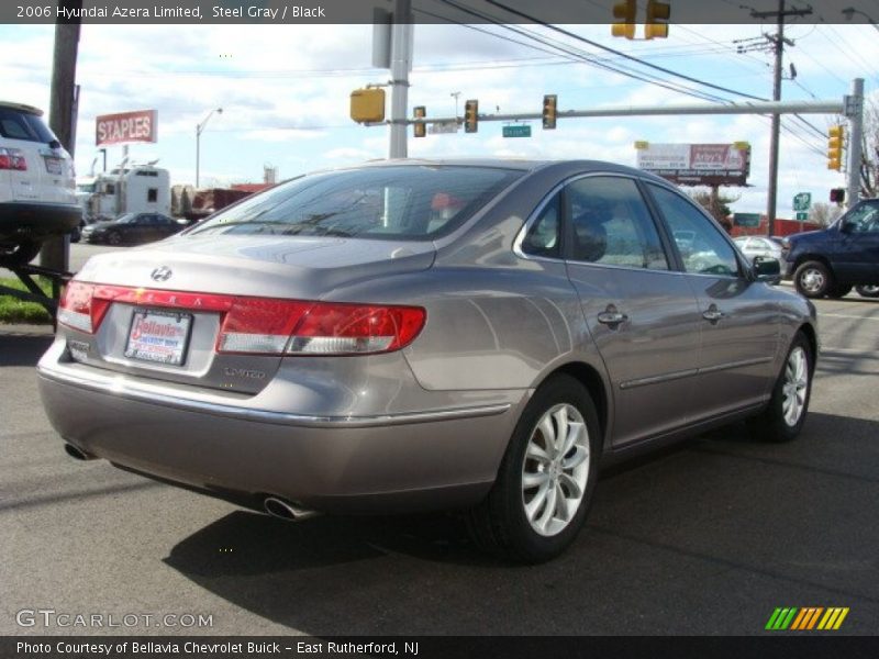 Steel Gray / Black 2006 Hyundai Azera Limited