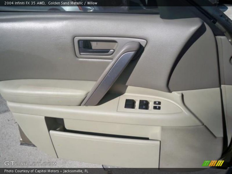 Golden Sand Metallic / Willow 2004 Infiniti FX 35 AWD