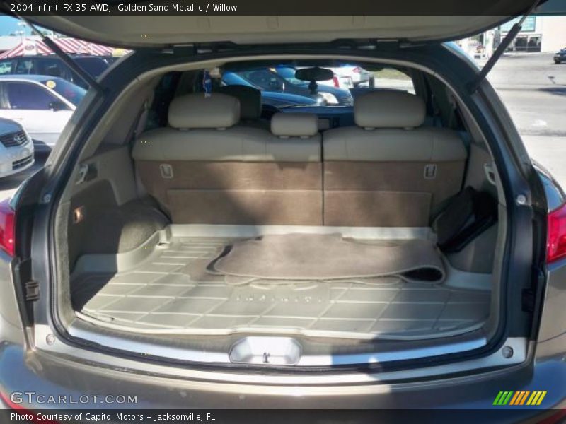 Golden Sand Metallic / Willow 2004 Infiniti FX 35 AWD