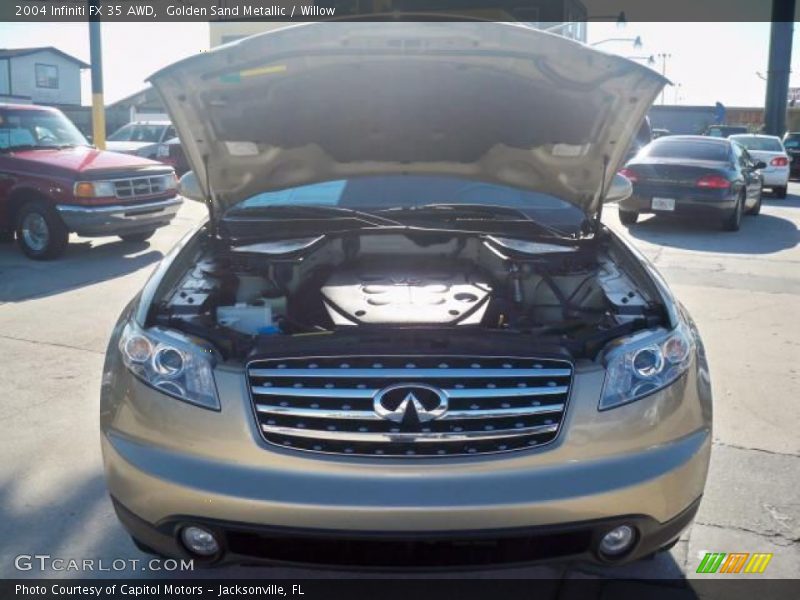 Golden Sand Metallic / Willow 2004 Infiniti FX 35 AWD