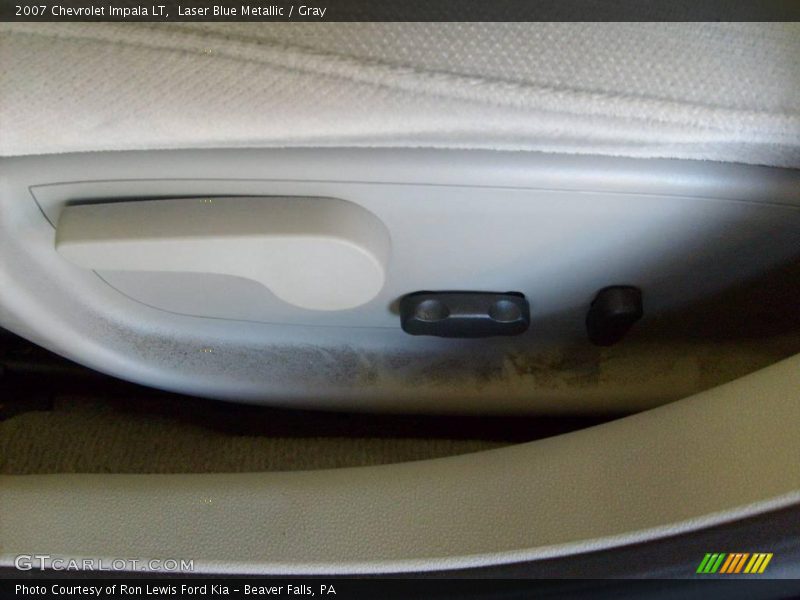 Laser Blue Metallic / Gray 2007 Chevrolet Impala LT