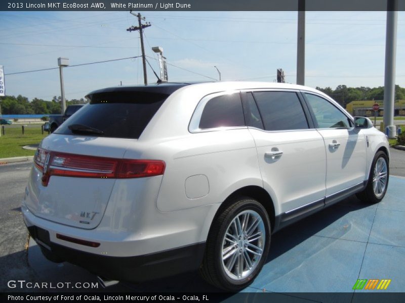  2013 MKT EcoBoost AWD White Platinum