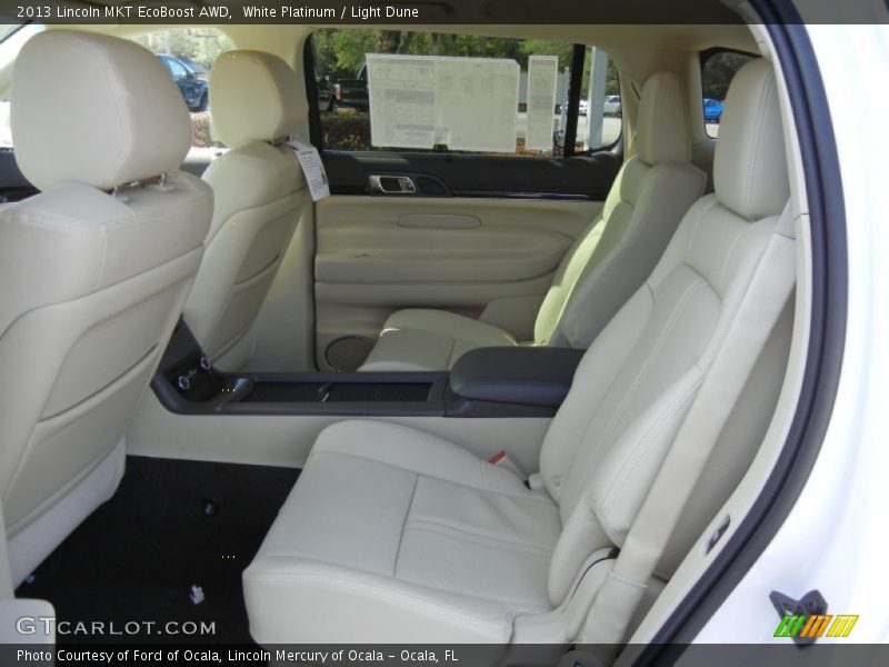 Rear Seat of 2013 MKT EcoBoost AWD