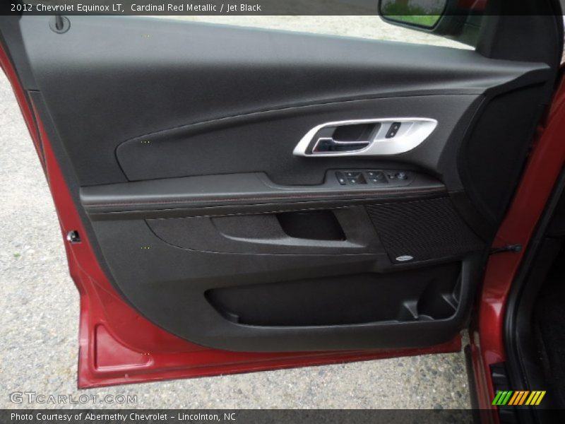 Cardinal Red Metallic / Jet Black 2012 Chevrolet Equinox LT