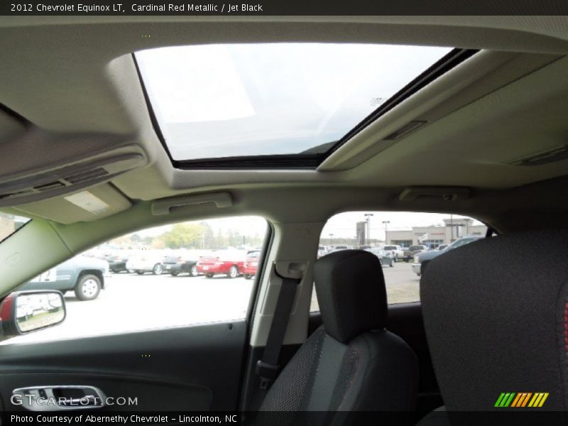 Cardinal Red Metallic / Jet Black 2012 Chevrolet Equinox LT