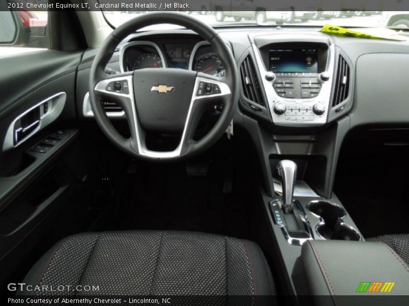 Cardinal Red Metallic / Jet Black 2012 Chevrolet Equinox LT