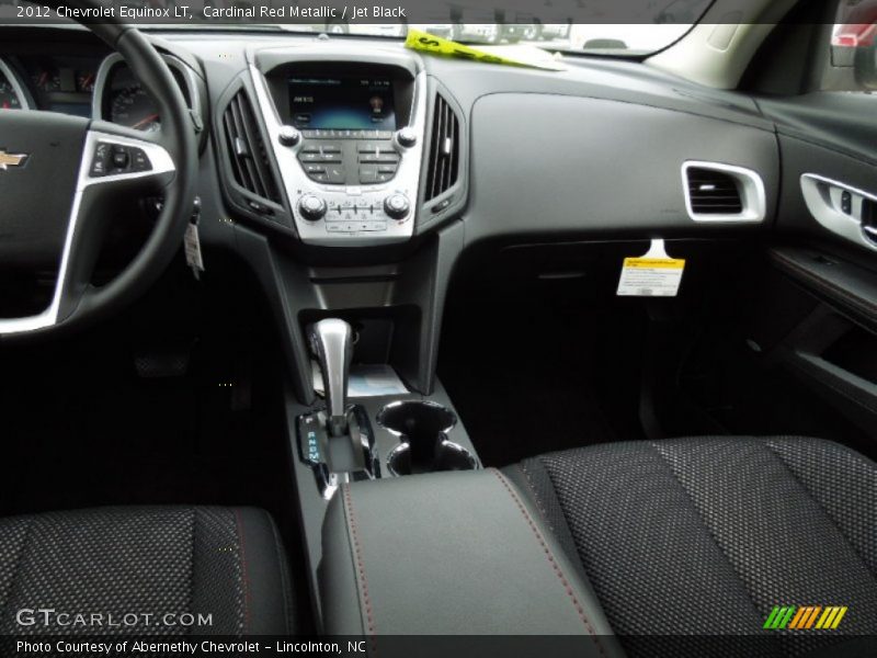 Cardinal Red Metallic / Jet Black 2012 Chevrolet Equinox LT