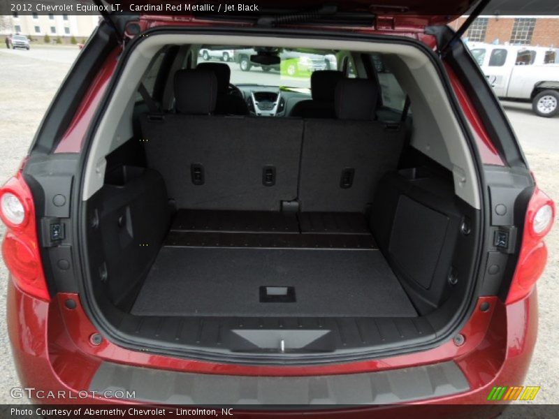 Cardinal Red Metallic / Jet Black 2012 Chevrolet Equinox LT