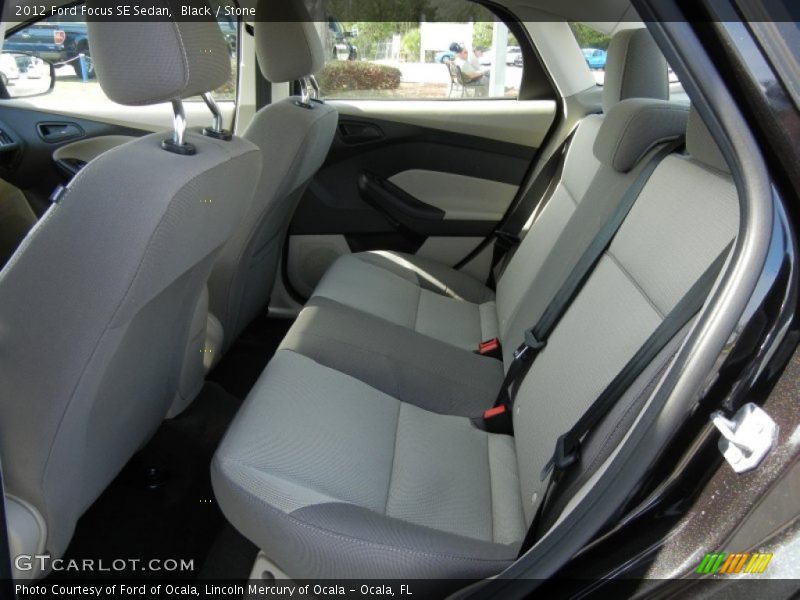 Black / Stone 2012 Ford Focus SE Sedan