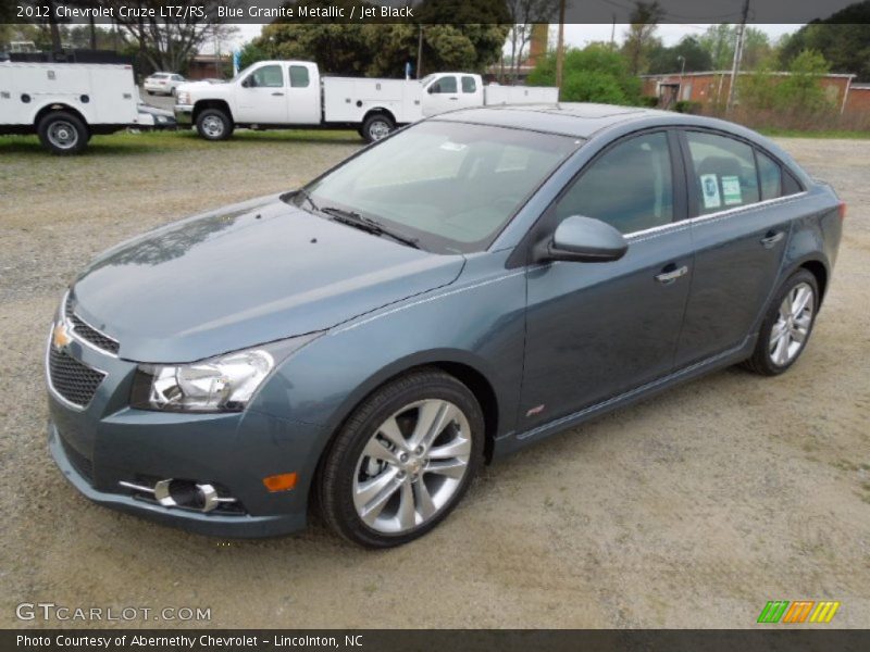 Blue Granite Metallic / Jet Black 2012 Chevrolet Cruze LTZ/RS