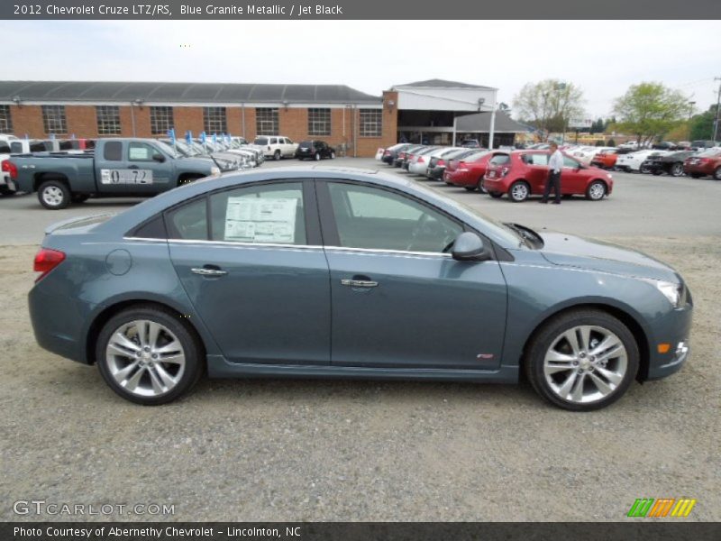 Blue Granite Metallic / Jet Black 2012 Chevrolet Cruze LTZ/RS