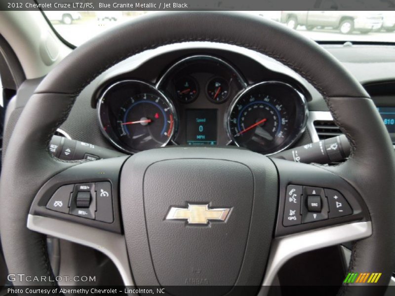 Blue Granite Metallic / Jet Black 2012 Chevrolet Cruze LTZ/RS