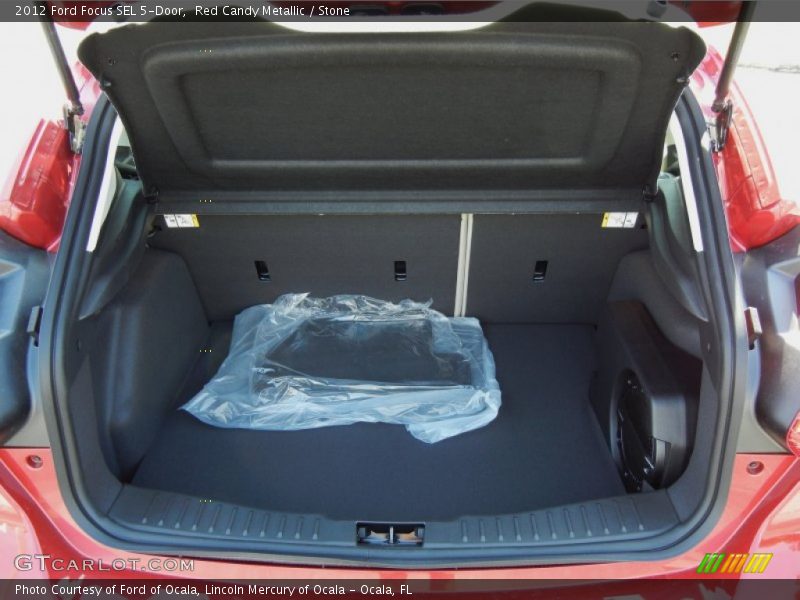 Red Candy Metallic / Stone 2012 Ford Focus SEL 5-Door