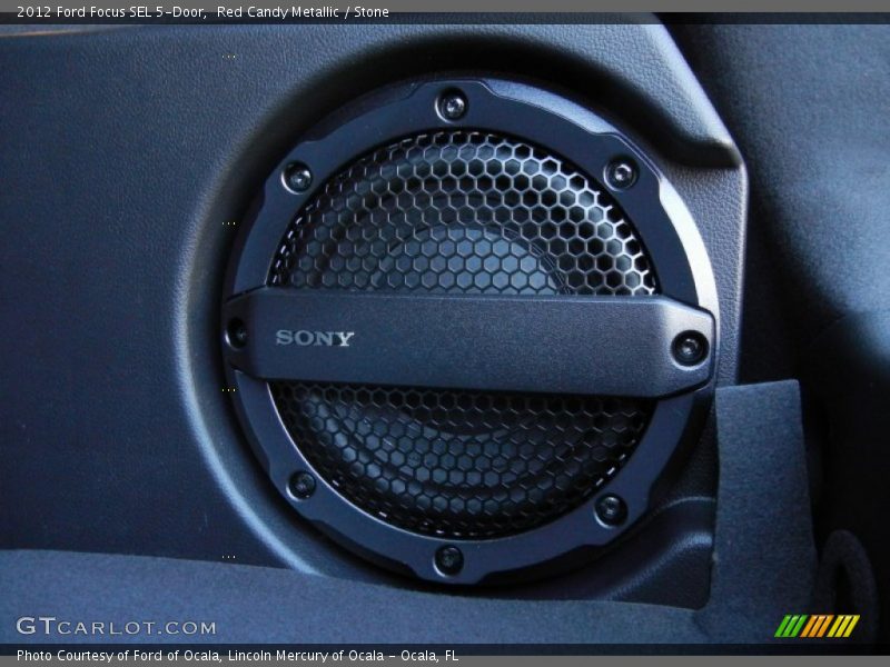 Red Candy Metallic / Stone 2012 Ford Focus SEL 5-Door