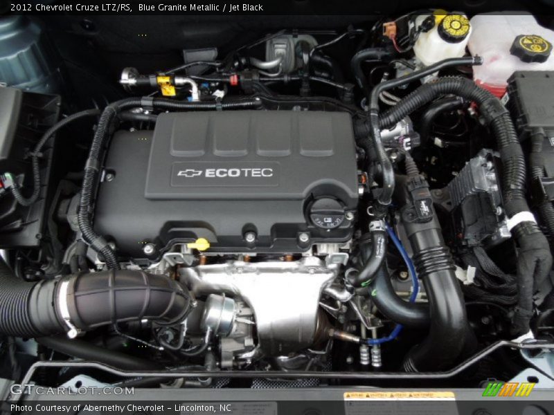  2012 Cruze LTZ/RS Engine - 1.4 Liter DI Turbocharged DOHC 16-Valve VVT 4 Cylinder