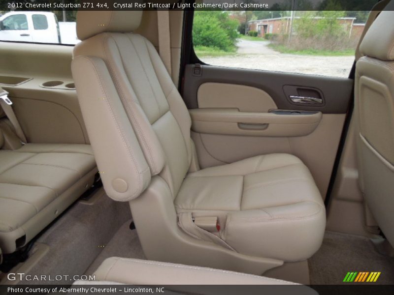 Crystal Red Tintcoat / Light Cashmere/Dark Cashmere 2012 Chevrolet Suburban Z71 4x4