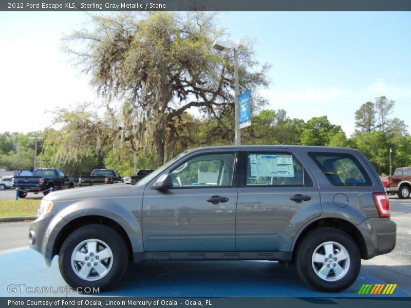 Sterling Gray Metallic / Stone 2012 Ford Escape XLS