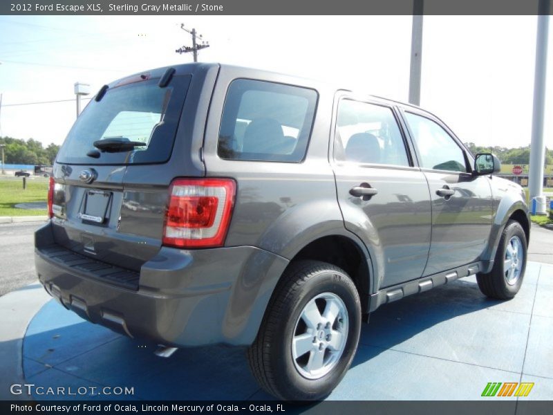 Sterling Gray Metallic / Stone 2012 Ford Escape XLS