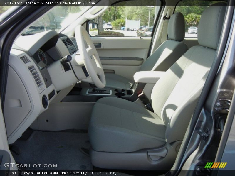 Sterling Gray Metallic / Stone 2012 Ford Escape XLS