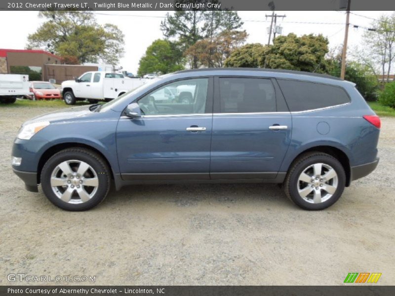  2012 Traverse LT Twilight Blue Metallic