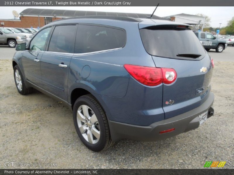  2012 Traverse LT Twilight Blue Metallic