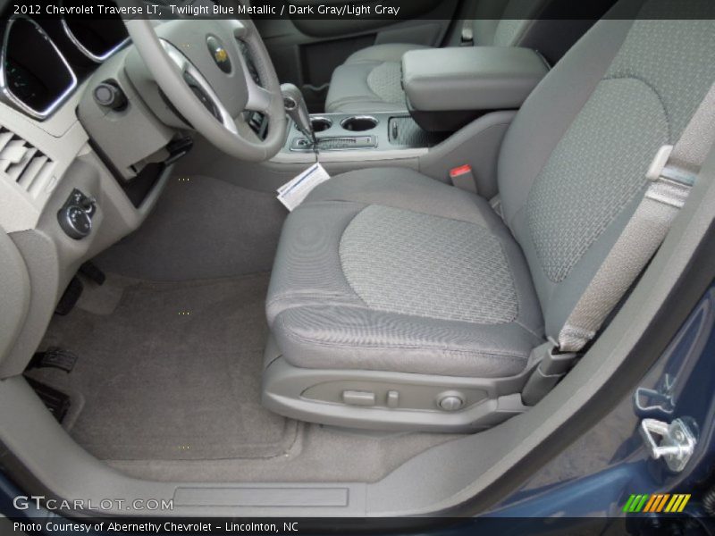  2012 Traverse LT Dark Gray/Light Gray Interior