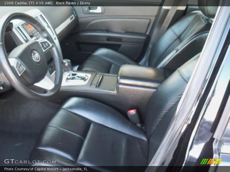 Black Raven / Ebony 2008 Cadillac STS 4 V6 AWD