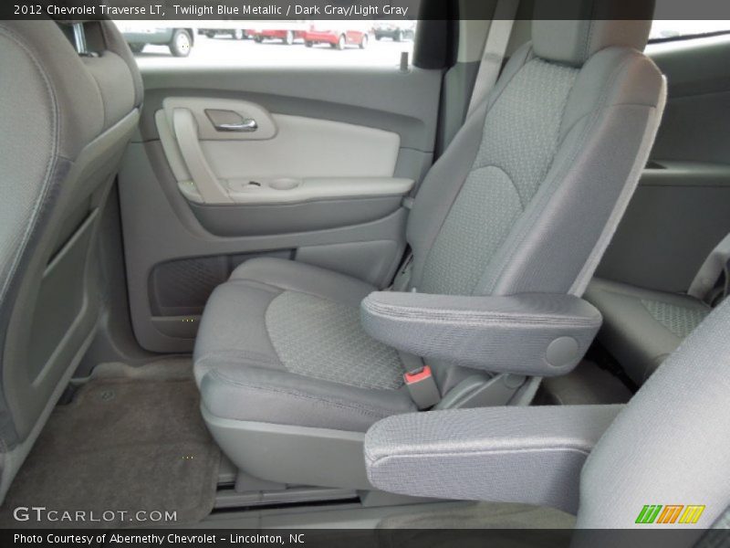 Twilight Blue Metallic / Dark Gray/Light Gray 2012 Chevrolet Traverse LT