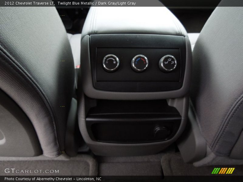 Twilight Blue Metallic / Dark Gray/Light Gray 2012 Chevrolet Traverse LT